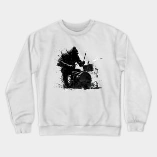 gorilla drummer Crewneck Sweatshirt